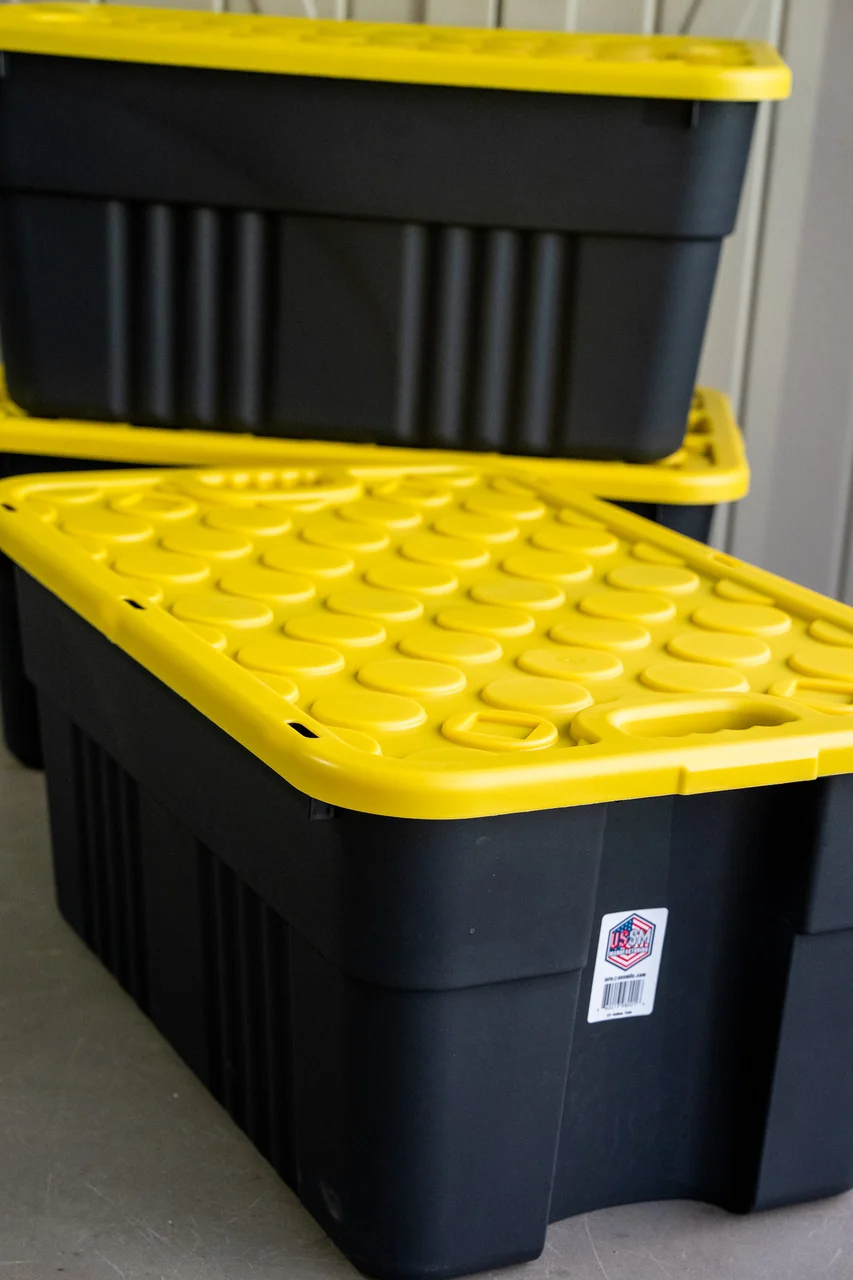 Heavy-Duty 27-Gallon Storage Tote - Thumbnail 5